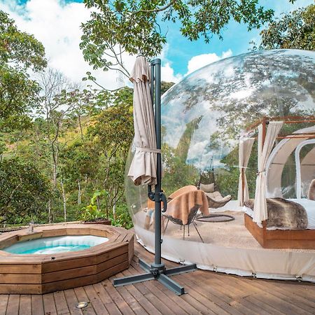 Отель Bubblesky Glamping 15 Min From Medellin Рионегро Экстерьер фото