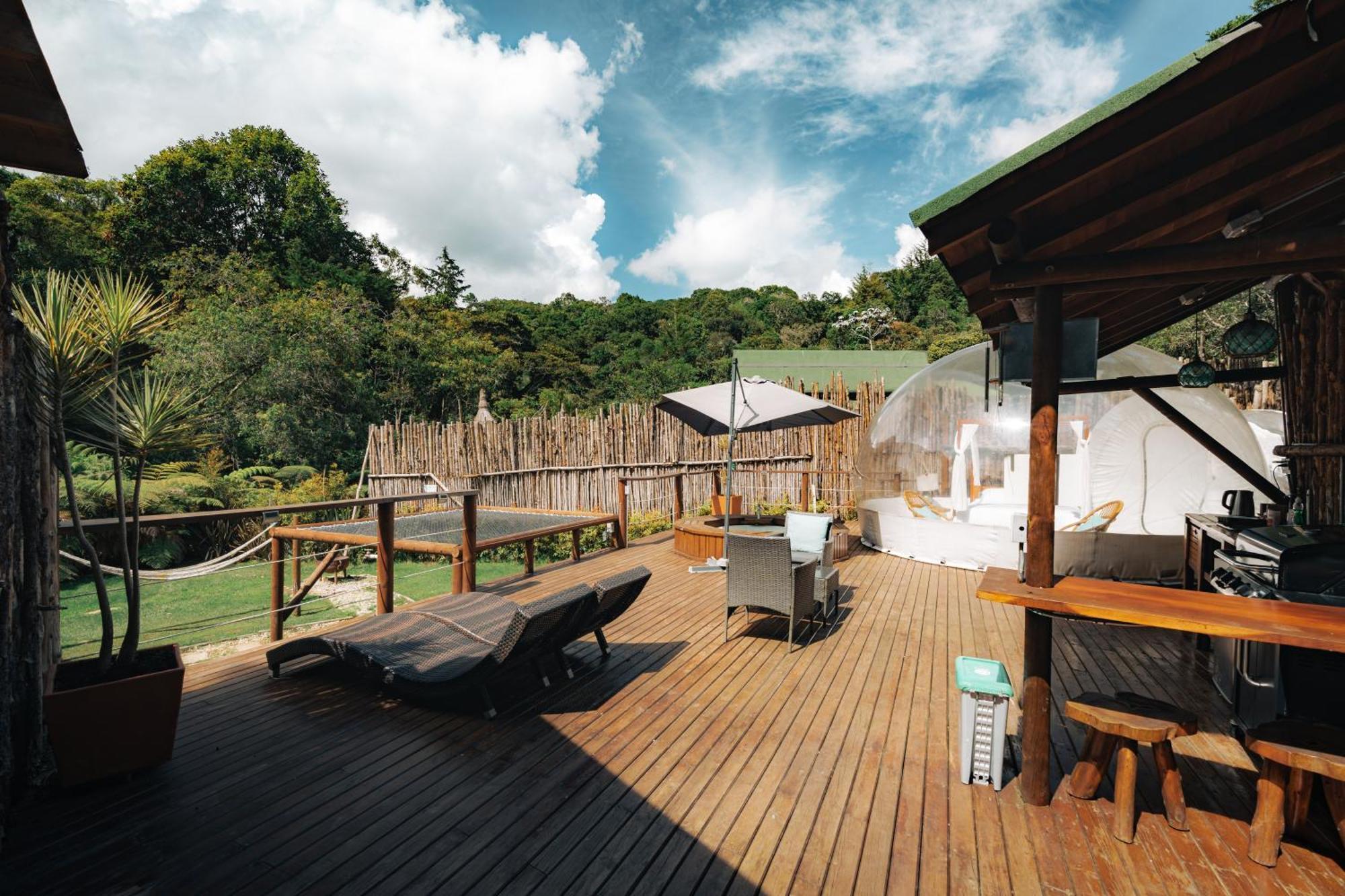 Отель Bubblesky Glamping 15 Min From Medellin Рионегро Экстерьер фото