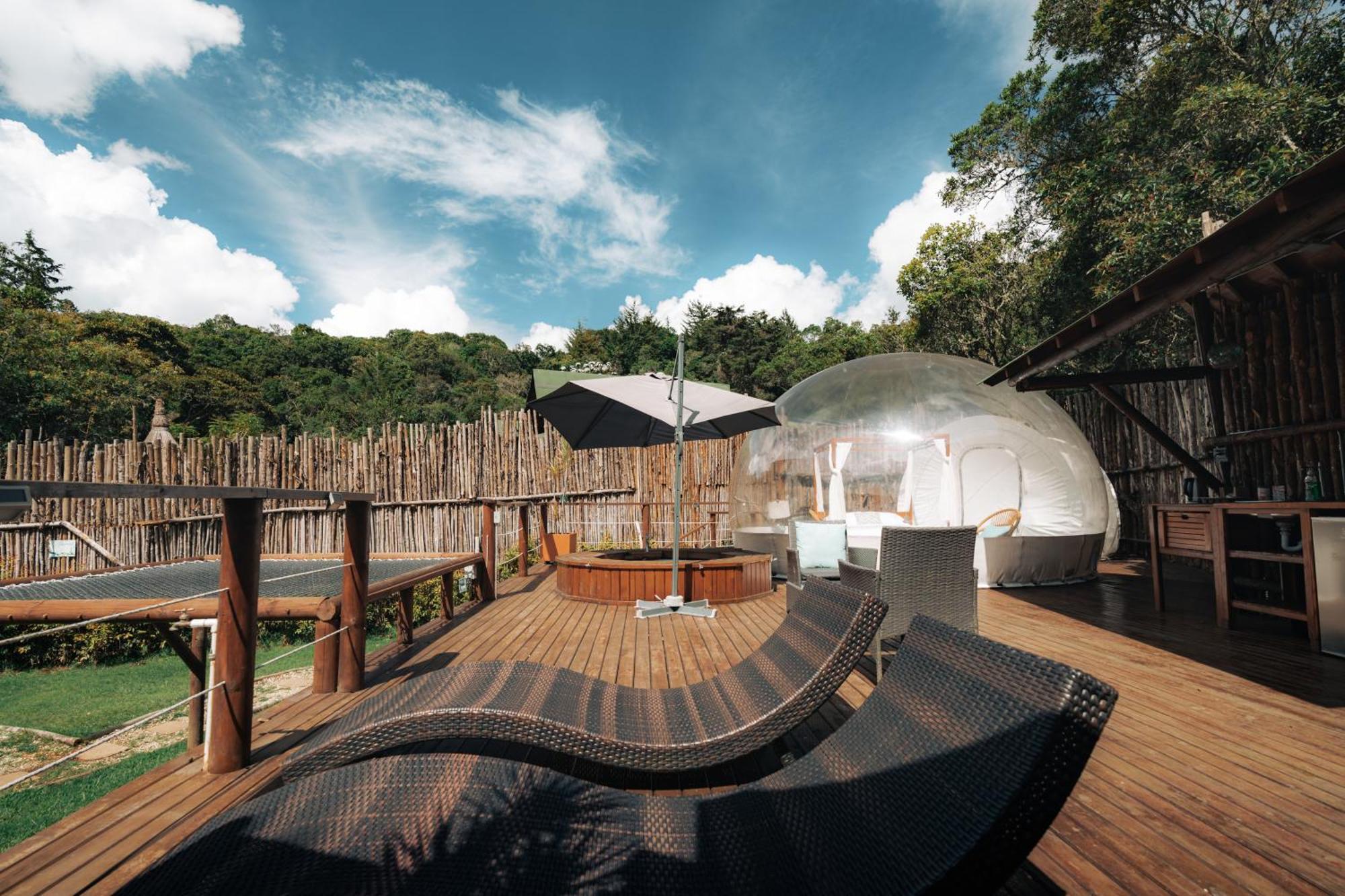 Отель Bubblesky Glamping 15 Min From Medellin Рионегро Экстерьер фото
