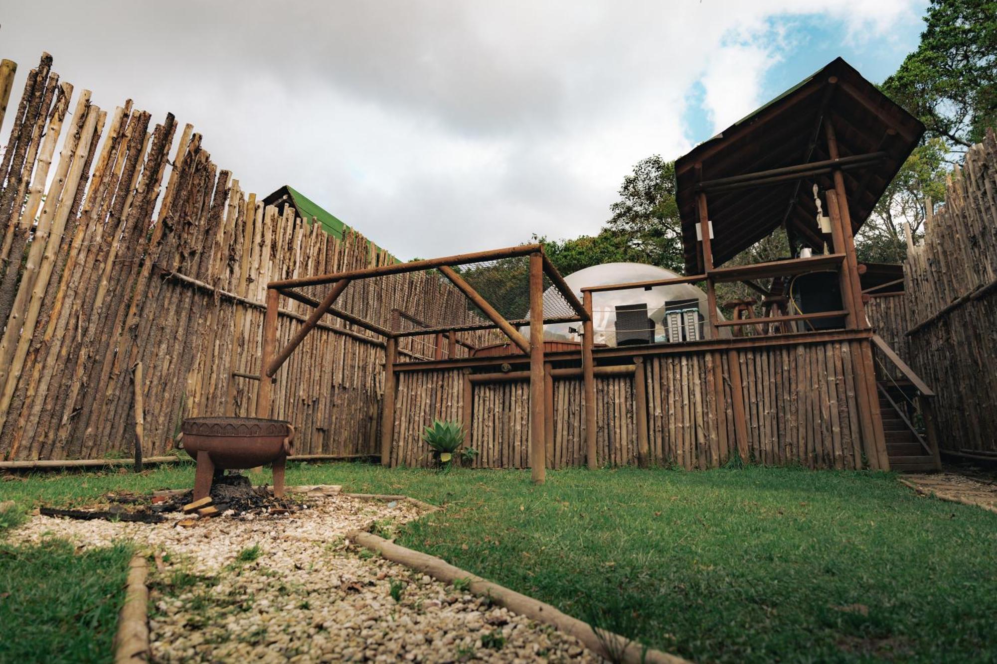 Отель Bubblesky Glamping 15 Min From Medellin Рионегро Экстерьер фото