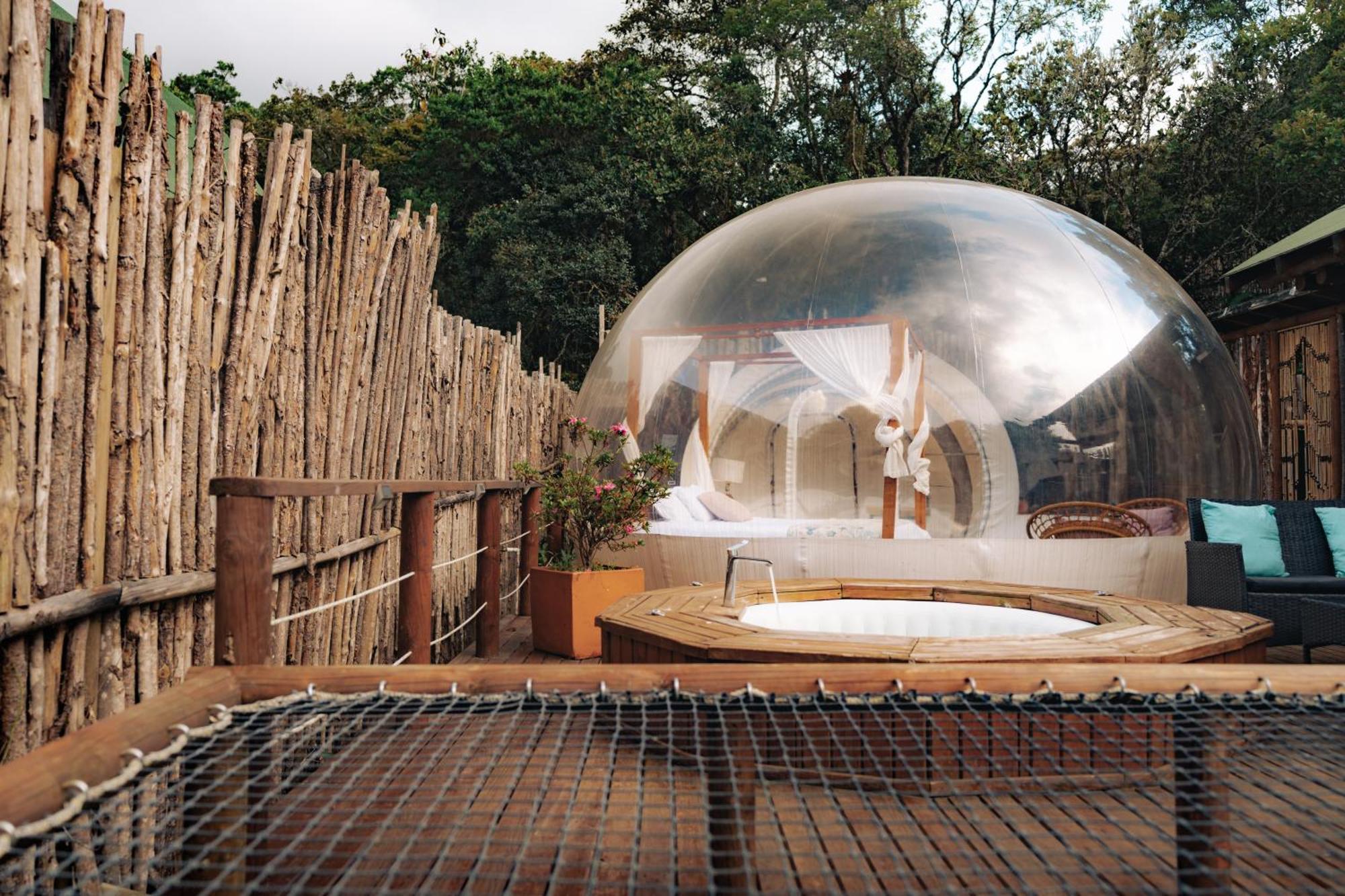 Отель Bubblesky Glamping 15 Min From Medellin Рионегро Экстерьер фото