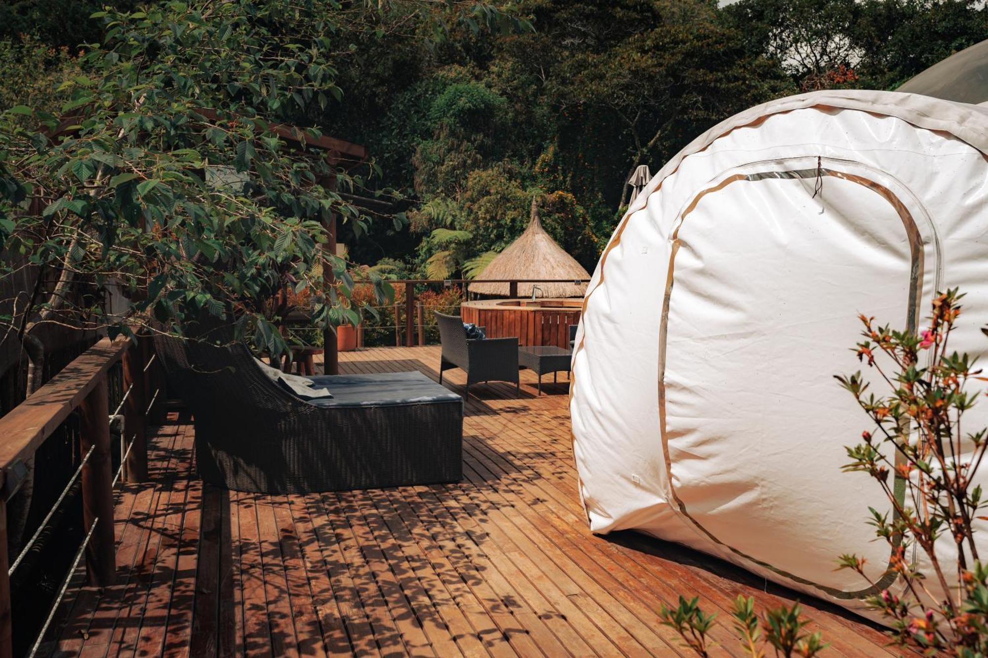 Отель Bubblesky Glamping 15 Min From Medellin Рионегро Экстерьер фото